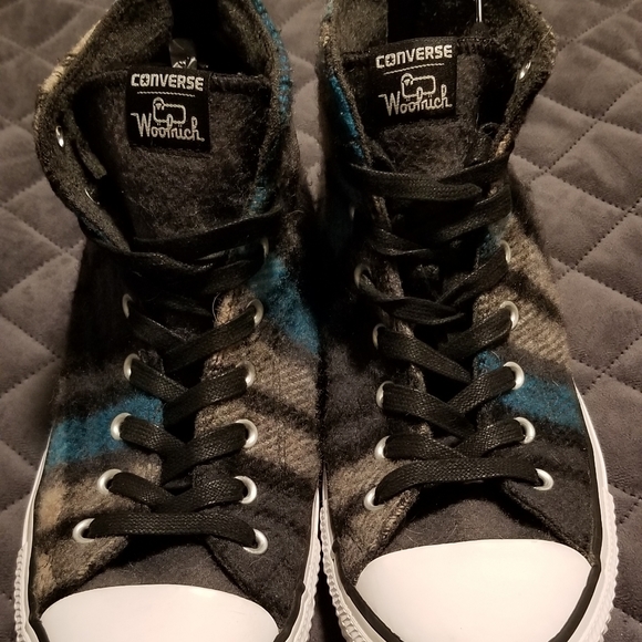 converse all star woolrich